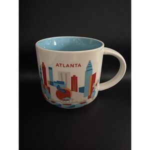 Starbucks Atlanta You Are Here Series Collection 14oz Coffee Tea Mug Cup YAH
